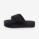 Women’s Platform Cross Black