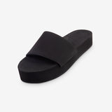 Women’s Platform Slide Black