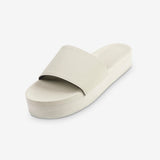 Women’s Sneaker Sole Slide Platform Sea Salt