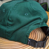 Hat Leaf with Embroidered Rainbow