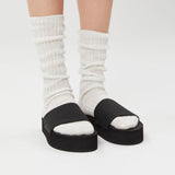 Women’s Platform Slide Black