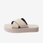 Women's Cross Platform Sneaker Sole - Sea Salt Sole/Sea Salt - Indosole