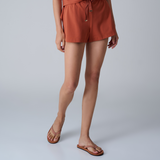 Women’s ESSNTLS Flip Flops Rust