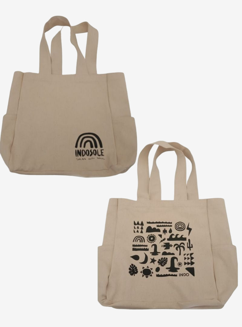 Canvas Cotton Tote Bag - Large
