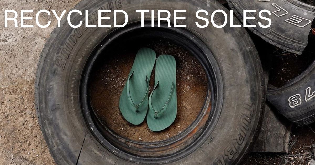 Recycled Tire Soles -  Benefits of Indosole's ESSNTLS Range