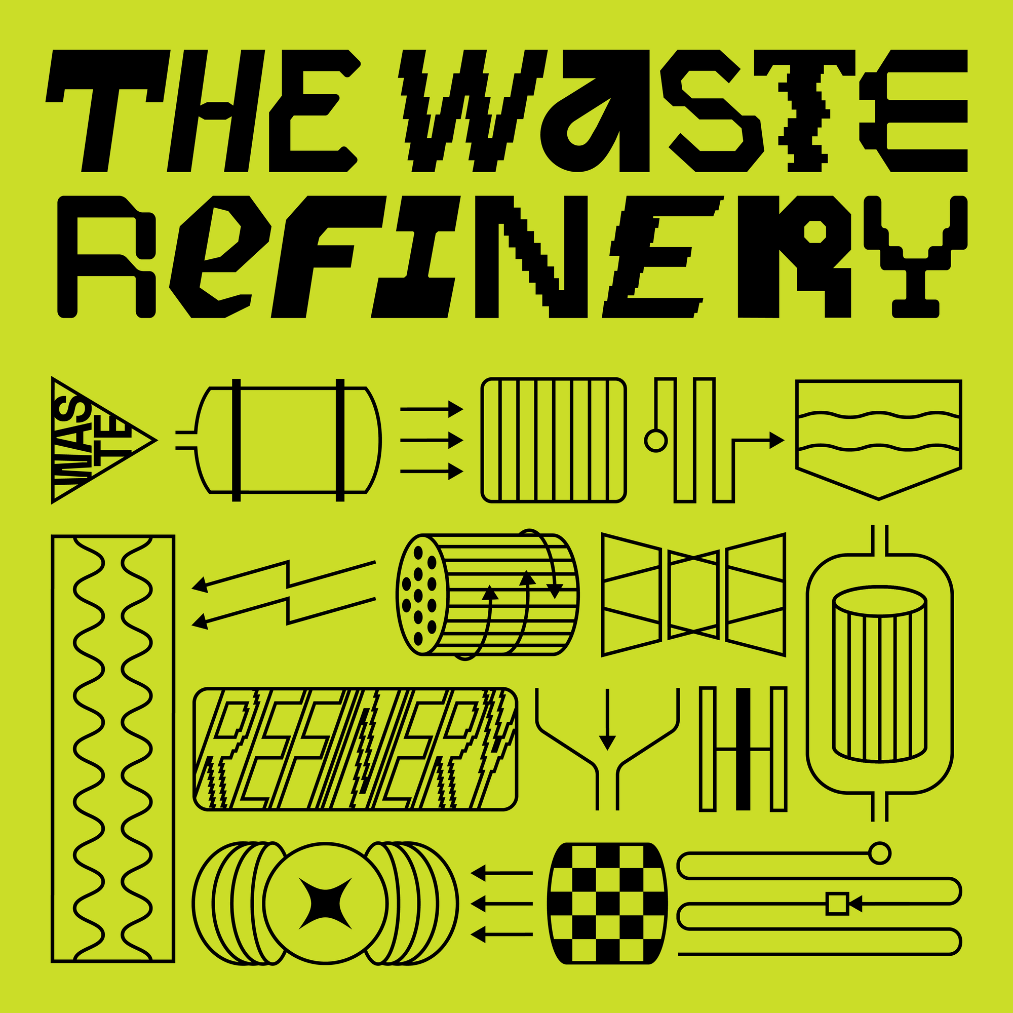 Turning Waste into a Resource - The Waste Refinery - Design Singapore Exhibition