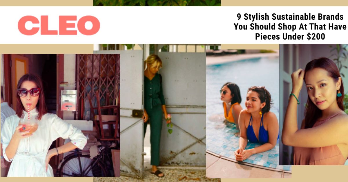9 Sustainable Brands in Singapore including Indosole Flip Flops & Slides