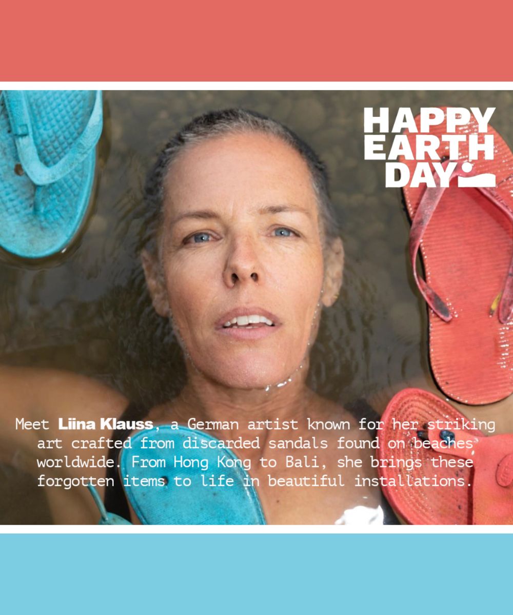 Celebrating Earth Day with Liina Klauss: From Trash to Art