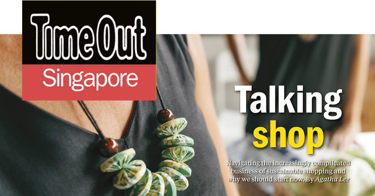 Indosole Featured in TimeOut Singapore Sustainable Shopping Guide
