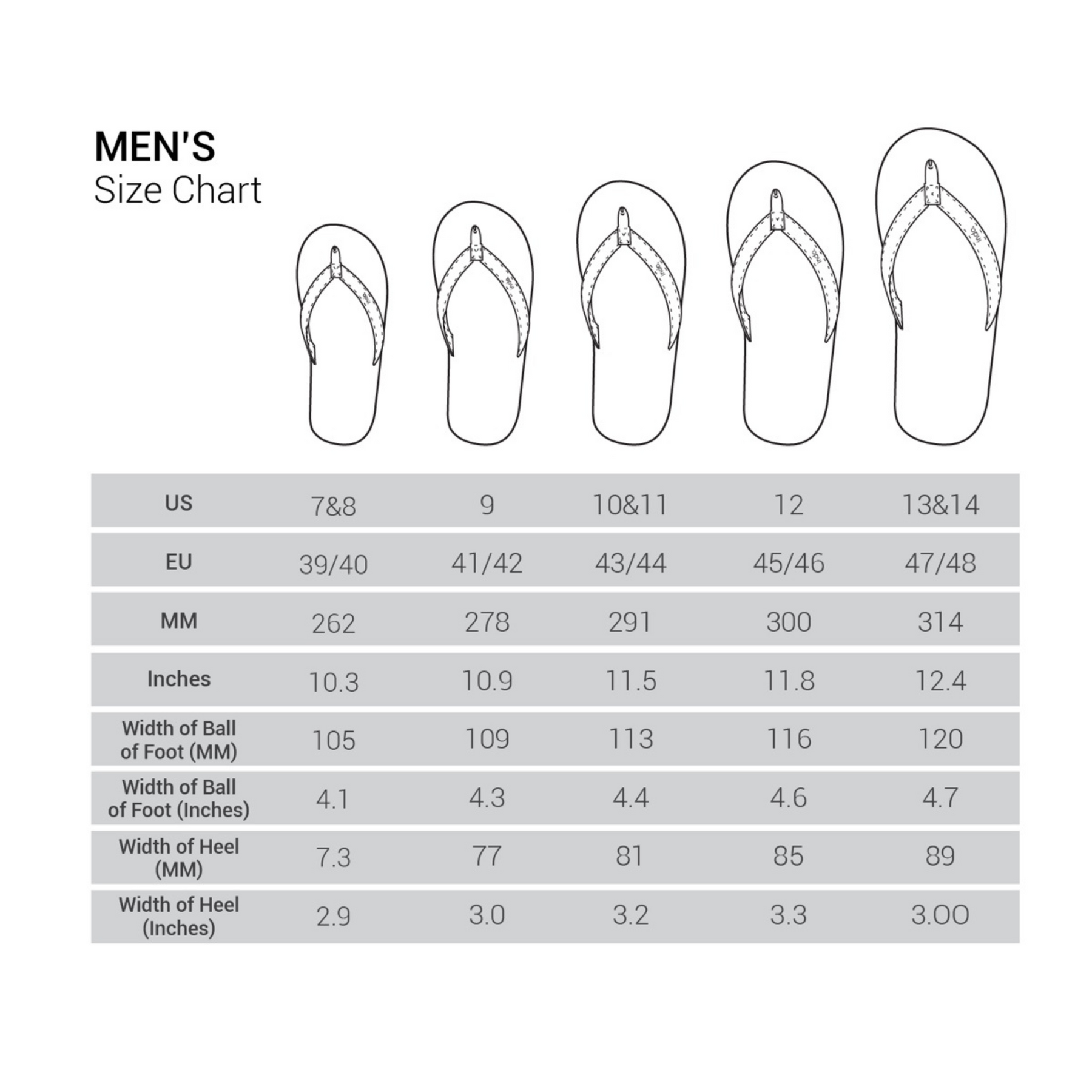 Men’s Flip Flops - Sea Salt