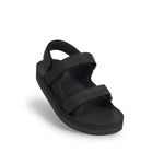 Mens Black Adventure Sandal Hijack Indosole Waterpoof