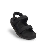 Mens Black Adventure Sandal Hijack Indosole Waterpoof