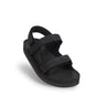 Mens Black Adventure Sandal Hijack Indosole Waterpoof
