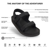 Men’s Adventurer Sandals Black