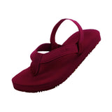Toddler’s Flip Flops Burgundy