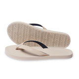 Women’s Flip Flops Sneaker Sole - White Sole/Sea Salt