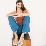 Women’s ESSNTLS Flip Flops Sea Salt/Olive