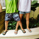 Groms Easy Living Flip Flops Leaf