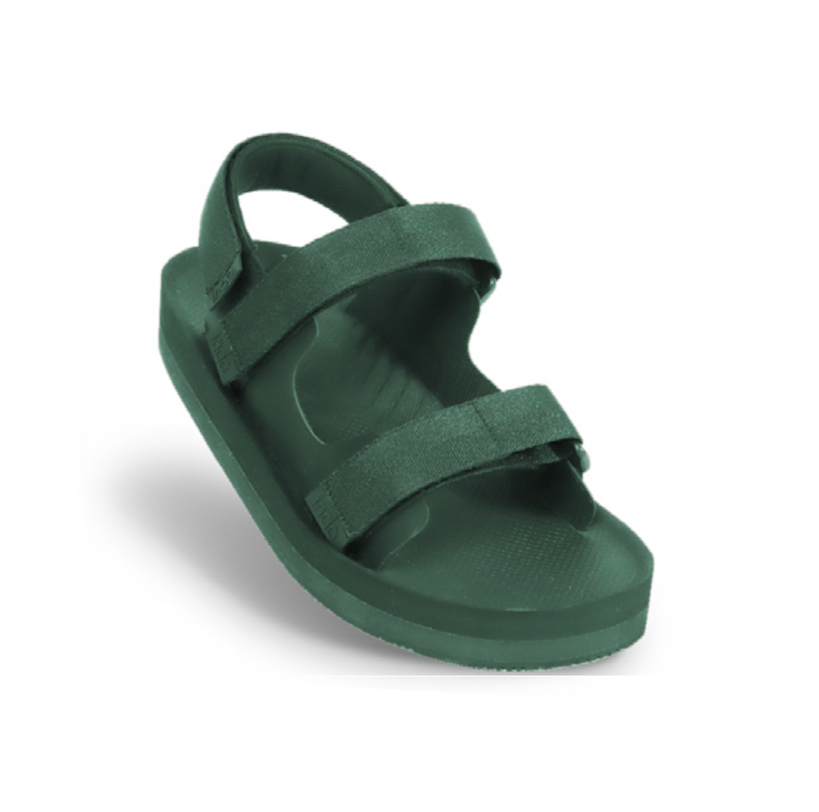 Mens Green Adventure Sandal with adjustable straps