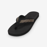 Women's Handep Flip Flops Black/Batit Dark