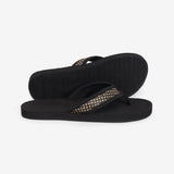 Women's Handep Flip Flops Black/Batit Dark