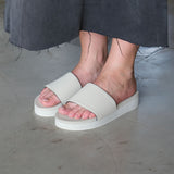Women’s Sneaker Sole Slide Platform Sea Salt