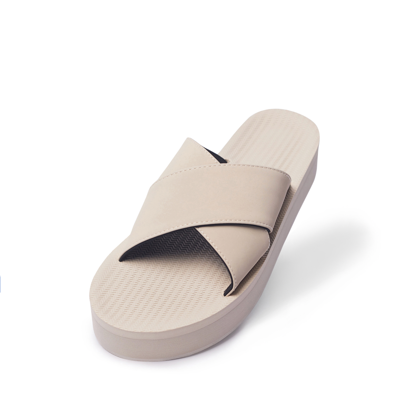 Women’s Cross Platform Sandals in Sea Salt Sole/Sea Salt Color