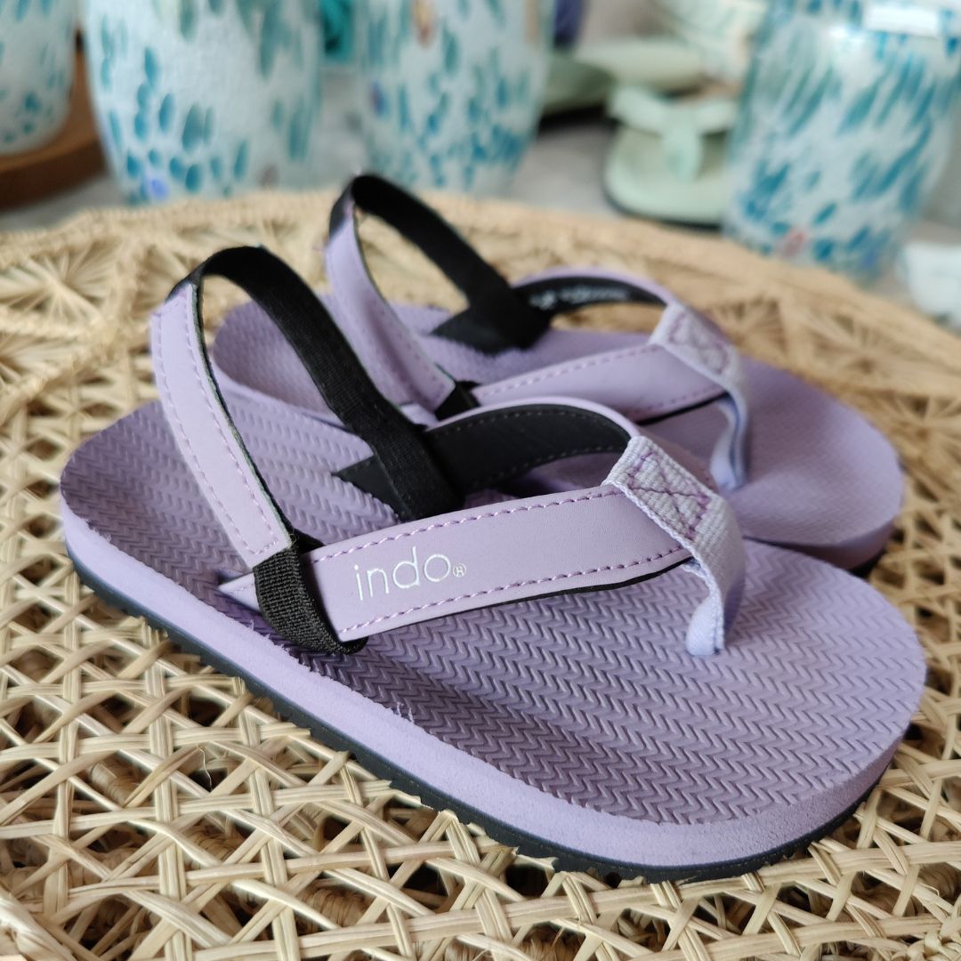 Toddler’s Flip Flops Color Lilac