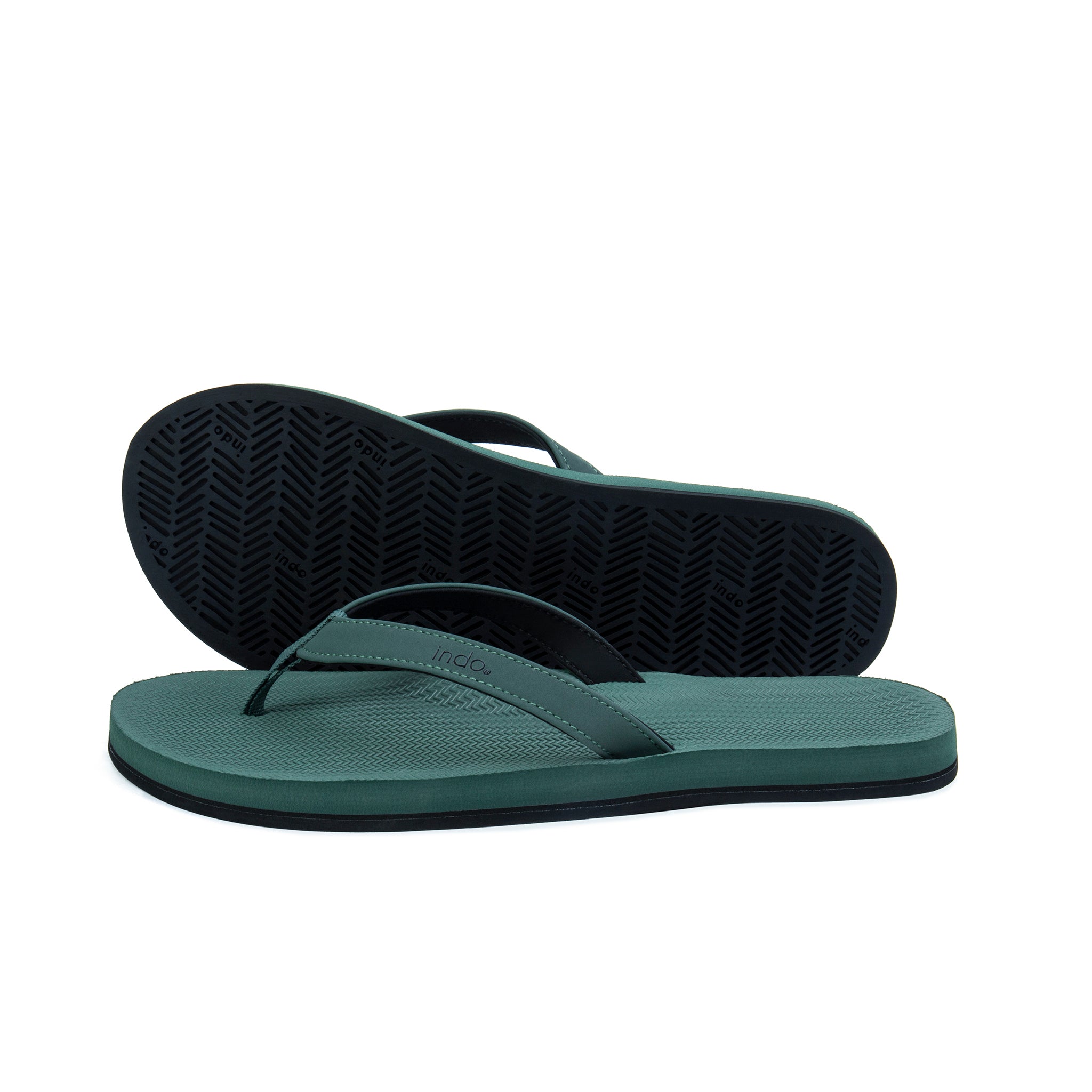 Pair of Women’s Leaf Flip Flops
