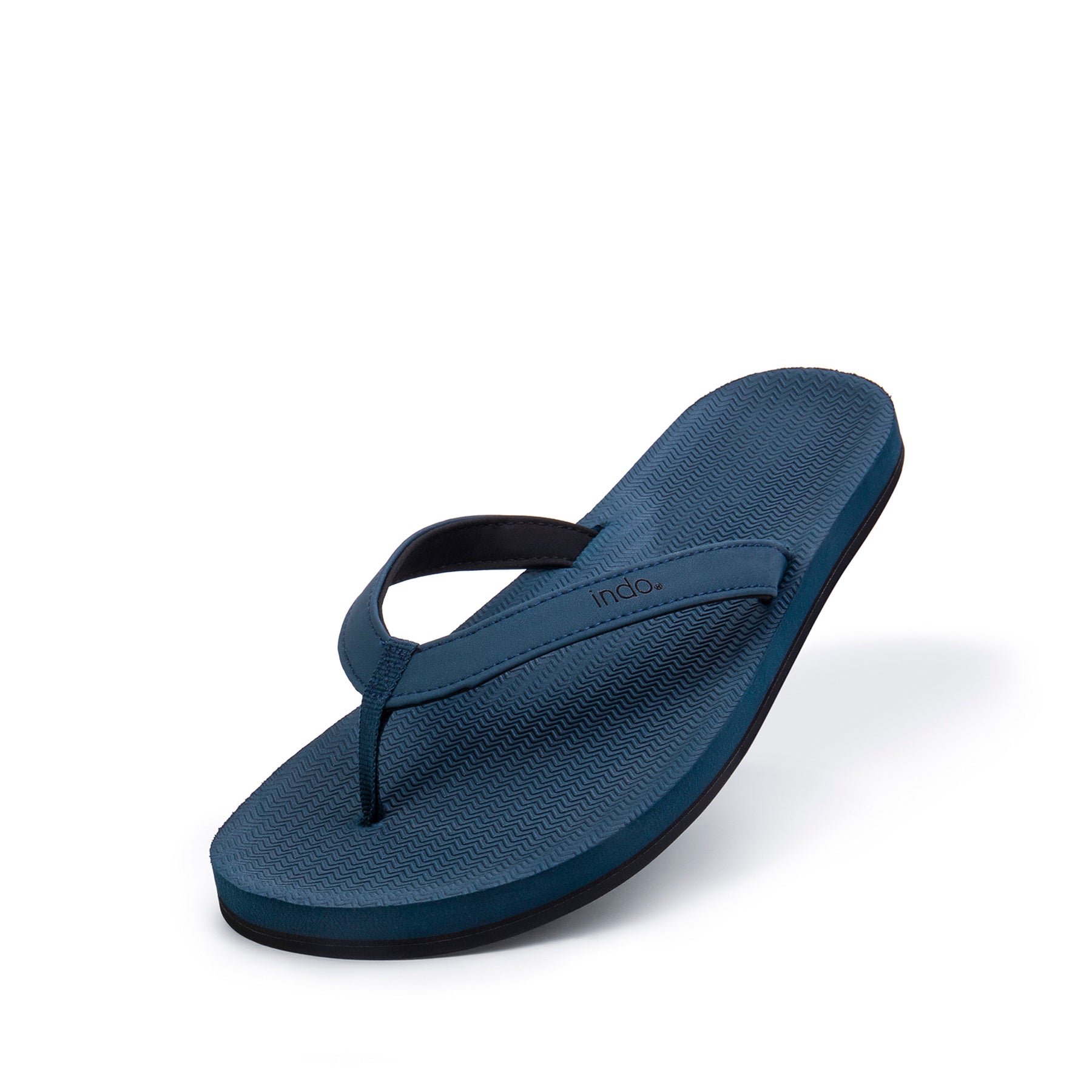 Indosole Women's Flip Flops — Color Combo Black / Sea Salt