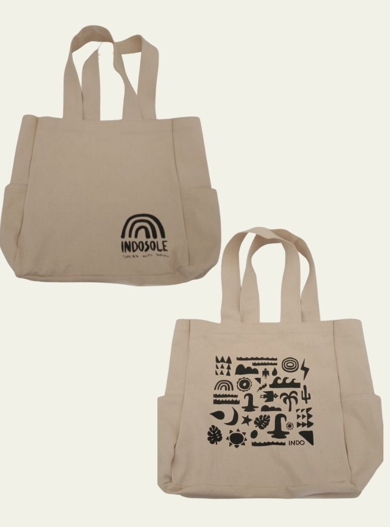 Canvas Cotton Tote Bag - Large