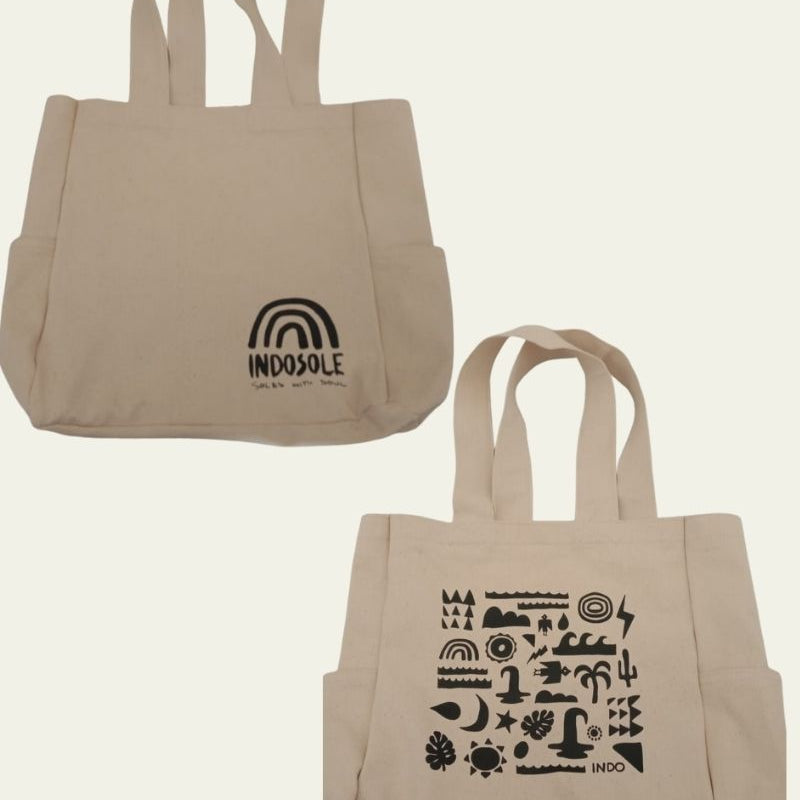 Canvas Cotton Tote Bag - Large